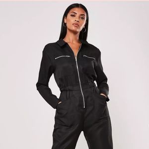 NWT Black Utility Jumpsuit